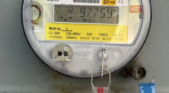 LADWP electric meter